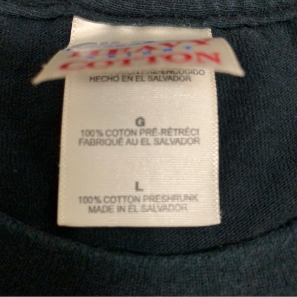 Vtg Appalachian App State Football T-Shirt Spell Out Script Long Sleeve Tee Sz L - Picture 11 of 11